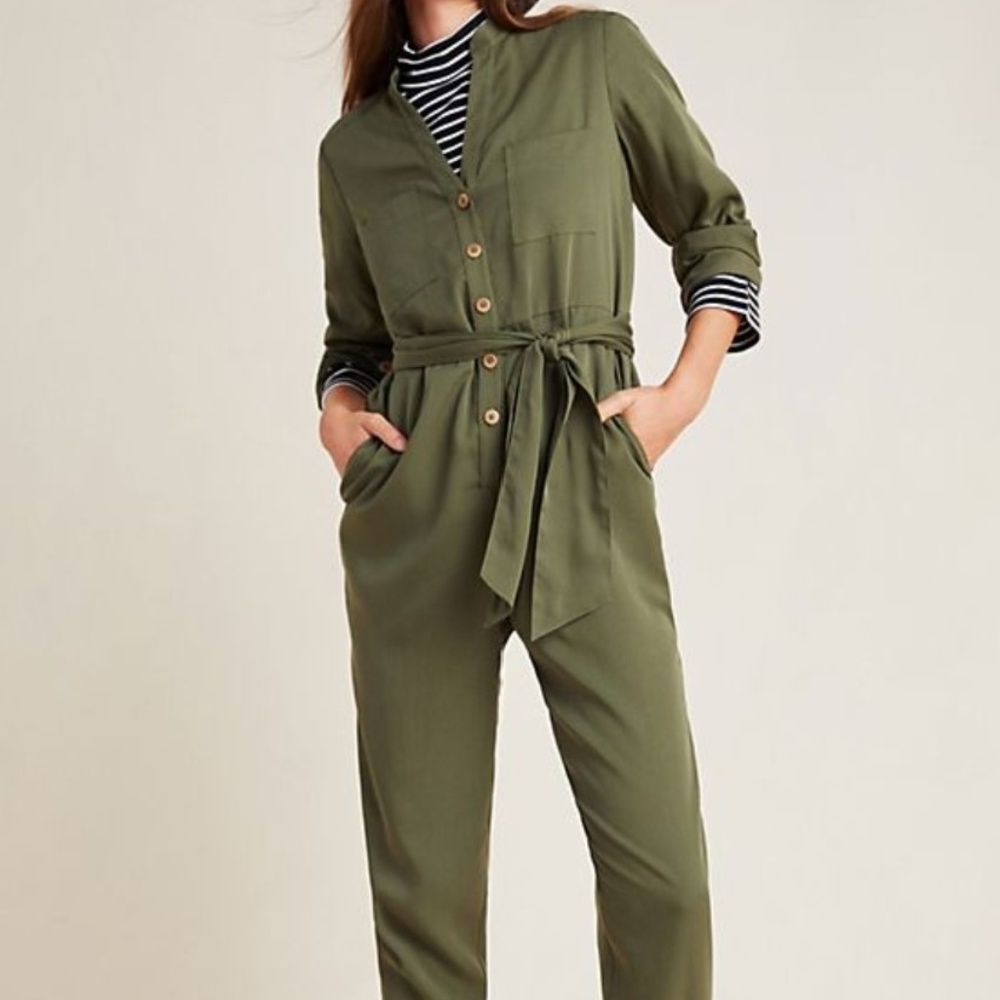 NWT ANTHROPOLOGIE Utility Jumpsuit